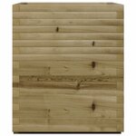vidaXL Jardinière 90x60x72 5 cm bois de pin imprégné