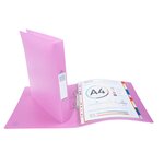 Classeur 2 Anneaux 30mm Polypropylène Forever Young - A4 Maxi - Couleurs Assorties - X 12 - Exacompta