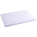 Étui De 100 Fiches - Bristol Uni Non Perforé 297x420mm - Blanc - Exacompta