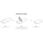 Pack 2 - Papier photographique Xiaomi pour imprimante Imprimante photo portable Xiaomi Mi 20 unités (40 feuilles)