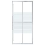 vidaXL Cabine de douche ESG 90x70x180 cm