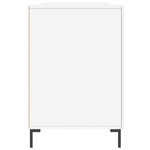 vidaXL Bureau blanc 140x50x75 cm bois d'ingénierie