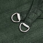 vidaXL Voile d'ombrage 160 g/m² Vert foncé 3x4x5 m PEHD