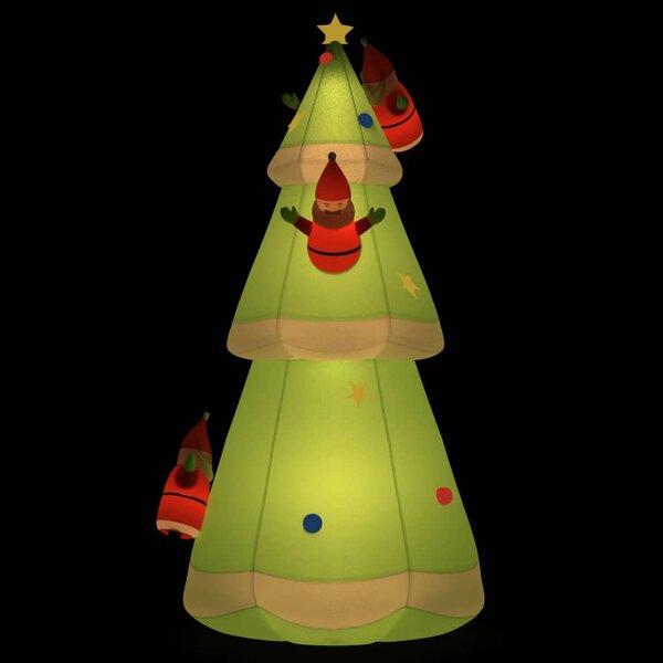 vidaXL Arbre de Noël gonflable avec LED 500 cm