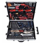 Ks tools jeu d'outils 172 pièces et douilles et embouts chromeplus