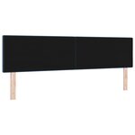 Tête de lit vidaXL Bouton capitonné Bleu 180 cm Tissu