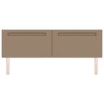 Tête de lit vidaXL Design Simple Cappuccino 180 cm Similicuir