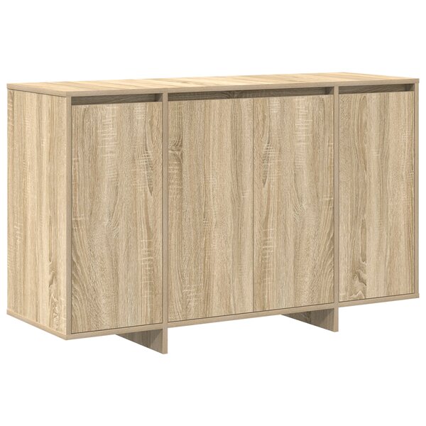 vidaXL Buffet en chêne de Sonoma Chêne de Sonoma Bois d'ingénierie