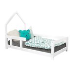 Lit cabane enfant POPPI 120 x 200 blanc 2