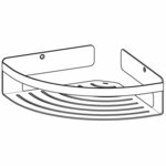 Tiger Panier d'angle de salle de bain Caddy Argenté L 1400630946