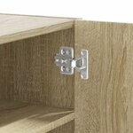vidaXL Armoire murale chêne sonoma 75x35x60 cm bois d'ingénierie