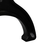 vidaXL Pied de banc 2 Pièces Cadre en X Fonte