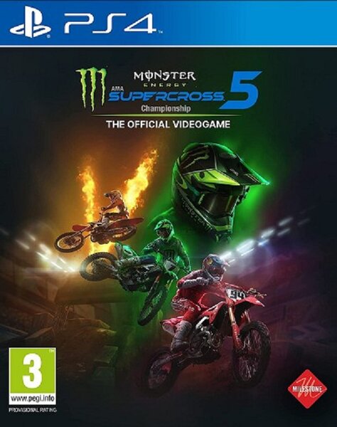 Jeu ps4 monster energy supercross 5