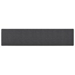 vidaXL Tapis de couloir Anthracite 80x400 cm