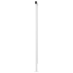 vidaXL Auvent automatique capteur de vent et LED 5x3 m Jaune et blanc