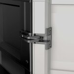 Keter Armoire de rangement polyvalente Gear Noir et gris 182 cm