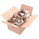 Boîte distributrice papier kraft recyclé – (1 tube) 80g/m² 375mm x 250M - Bulteau Systems