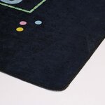Tapis enfant Marelle 80 x 150 cm - Noir
