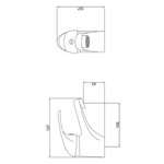 ROUSSEAU Robinet mitigeur lavabo Belfort - Chromé