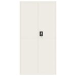 vidaXL Classeur blanc 90x40x220 cm acier