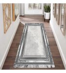 Tapis d'intérieur NAJAT 80 x 150 cm - Gris