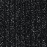 vidaXL Paillasson rayé Anthracite 80x120 cm