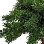 vidaXL Sapin de Noël avec LED 210 cm