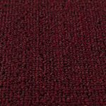 Tapis d'escalier vidaXL avec dos en latex Bourgogne 20x75 cm