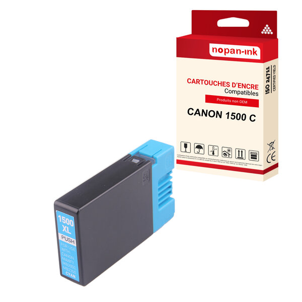 Nopan-ink - x1 cartouche canon 1500 xl 1500xl compatible
