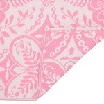 vidaXL Tapis d'extérieur rose 80x250 cm PP