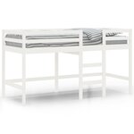 vidaXL Lit mezzanine d'enfants sans matelas avec échelle 80x200 cm