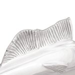 vidaXL Poisson Épée Murale Argent 91x8x26 cm Aluminium