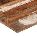 vidaXL Dessus de table rectangulaire 60x80 cm 15-16 mm Bois récupéré