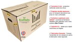 Kit Déménagement T2 – 30 cartons 50x30x30 cm  rouleau adhésif 68m  tapis de calage. Economique et prêt à l’emploi !