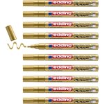Marqueur Peinture brillante 753 Or 1-2 5 mm x 10 EDDING