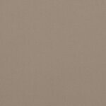 vidaXL Coussin de banc de jardin taupe 110x50x7 cm tissu oxford