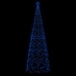 vidaXL Arbre de Noël cône 1400 LED Bleues 160x500 cm