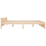 vidaXL Cadre de lit sans matelas avec tiroirs