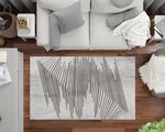 Tapis de salon NOUR 160 x 230 cm - Gris