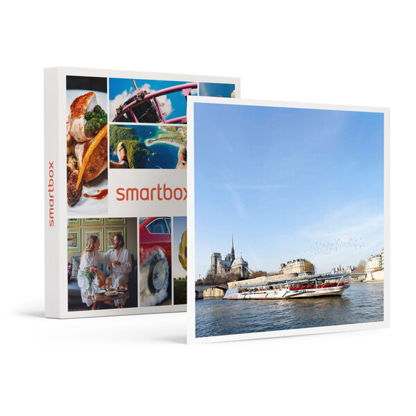 SMARTBOX - Coffret Cadeau Découverte de Paris lors d’un dîner croisière Excellence sur la Seine pour 2 adultes -  Gastronomie