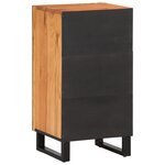 vidaXL Buffet 40x34x75 cm bois d'acacia massif