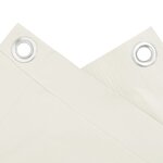 vidaXL Écran d'intimité de balcon blanc 300x90 cm PVC