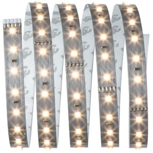 Kit ruban MaxLED 500 5m blanc chaud 33 5W 230/24V 75VA argent 2700K