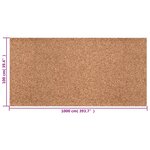 vidaXL Rouleau de liège 100x1000 cm 8 mm