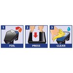 Dérouleur tesafilm® Easy Cut SMART + 1 rouleau eco & clear 10m x 15mm noir x 6 TESA