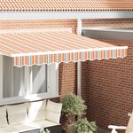 vidaXL Valance d'auvent pour cadre de 2.5 m Multicolore 2.3x0.2 m