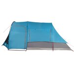 vidaXL Tente familiale 6 personnes bleu imperméable