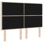 vidaXL Tête de Lit Ligne Design Crème 72 cm Tissu