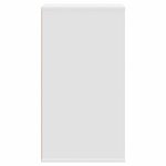 vidaXL Commode d'angle blanc 40x41x76 cm bois d'ingénierie