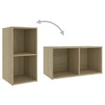 vidaXL Ensemble de meubles TV 8 Pièces Chêne sonoma Bois d'ingénierie